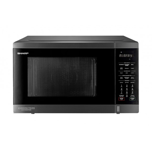R321CAFBS Sharp 32 L Convection Microwave Oven 